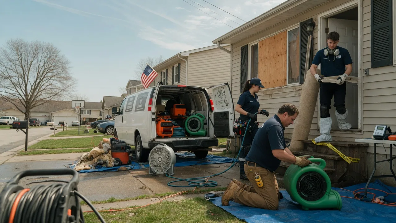 Water Damage Restoration in Youngsville, LA near me